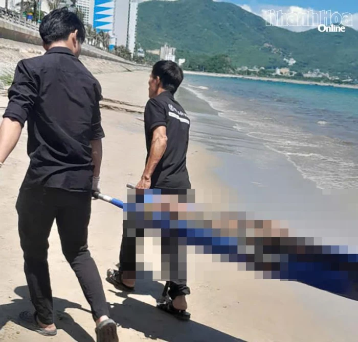 Phát hiện thi thể nữ trôi gần bờ biển phường Bắc Nha Trang