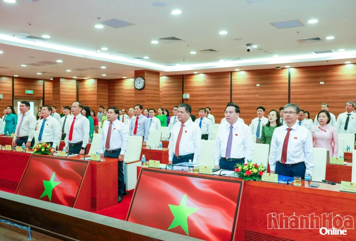 Khai mạc Kỳ họp thứ 3, HĐND tỉnh Khánh Hòa khóa VIII