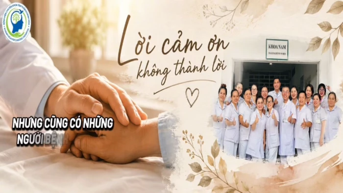 Lời cảm ơn không thành lời