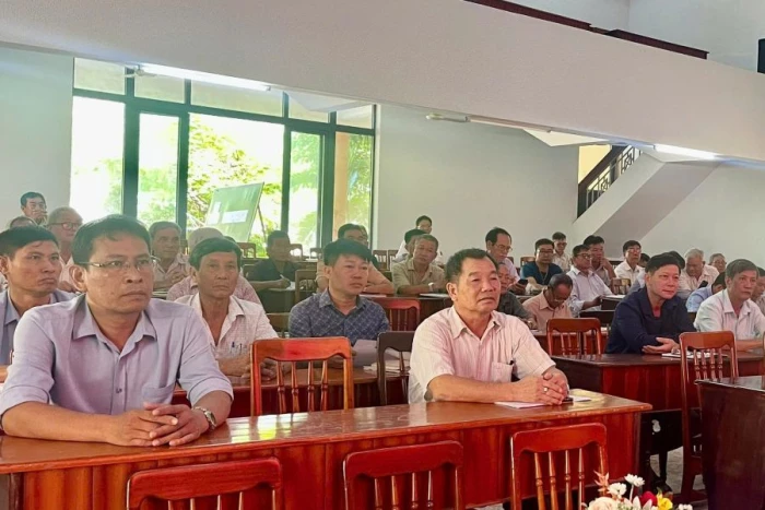 Gần 80 cán bộ hội cựu chiến binh tham gia bồi dưỡng lý luận chính trị và nghiệp vụ