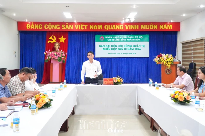9 tháng năm 2026, doanh số cho vay tín dụng chính sách hơn 2.906 tỷ đồng