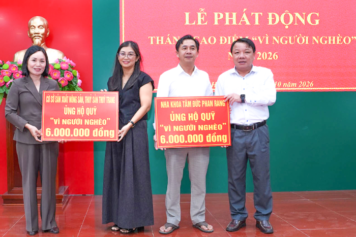 Phường Đông Hải phát động Tháng cao điểm “Vì người nghèo” năm 2026