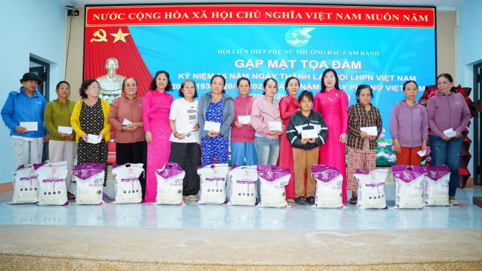 Hội Liên hiệp Phụ nữ phường Bắc Cam Ranh tổ chức kỷ niệm Ngày Phụ nữ Việt Nam