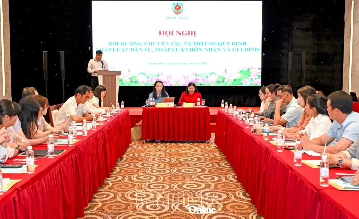 Bộ Tư pháp tổ chức bồi dưỡng chuyên sâu về pháp luật dân sự, hôn nhân và gia đình