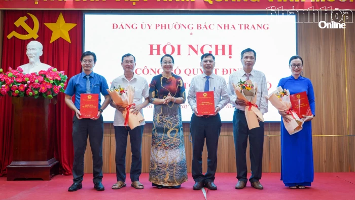 Phường Bắc Nha Trang sắp xếp, kiện toàn các tổ chức đảng trực thuộc