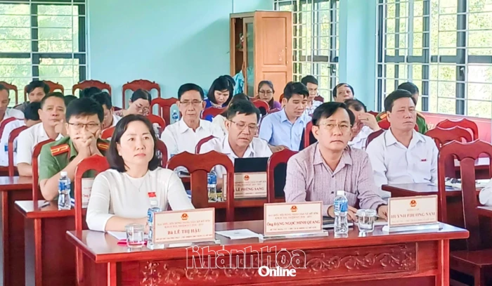 Kỳ họp thứ 7 HĐND xã Mỹ Sơn