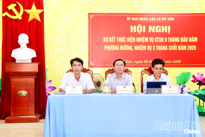 Xã Mỹ Sơn tăng trưởng 9 tháng đạt 10,7%