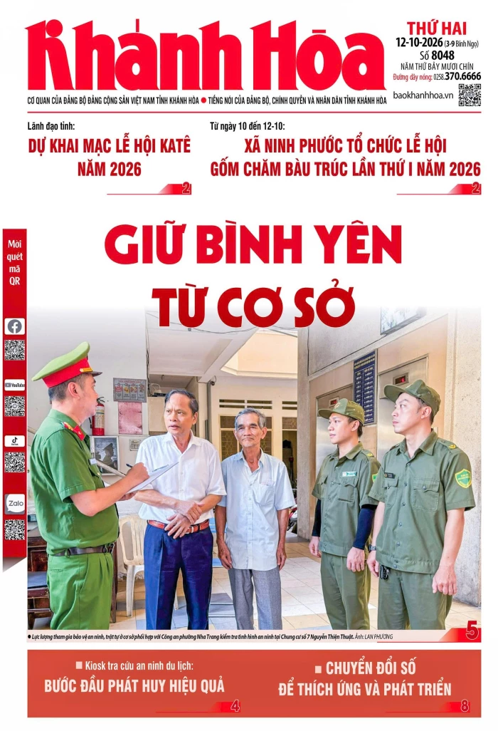 Đọc báo in số 8048 ngày 12/10/2026