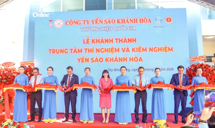Khánh thành Trung tâm Thí nghiệm và kiểm nghiệm Yến sào Khánh Hòa