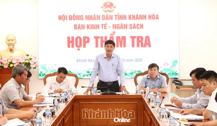 Ban Kinh tế - Ngân sách HĐND tỉnh thẩm tra một số nội dung trình tại Kỳ họp thứ 3, HĐND tỉnh khóa VIII