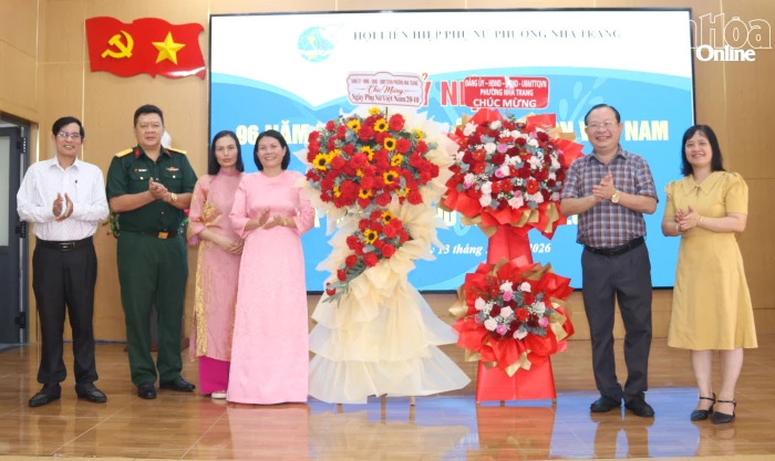 Hội Liên hiệp Phụ nữ phường Nha Trang tổ chức kỷ niệm Ngày Phụ nữ Việt Nam 20-10