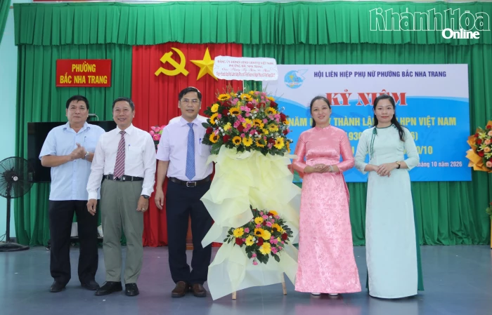 Hội Liên hiệp Phụ nữ phường Bắc Nha Trang tổ chức kỷ niệm ngày 20-10