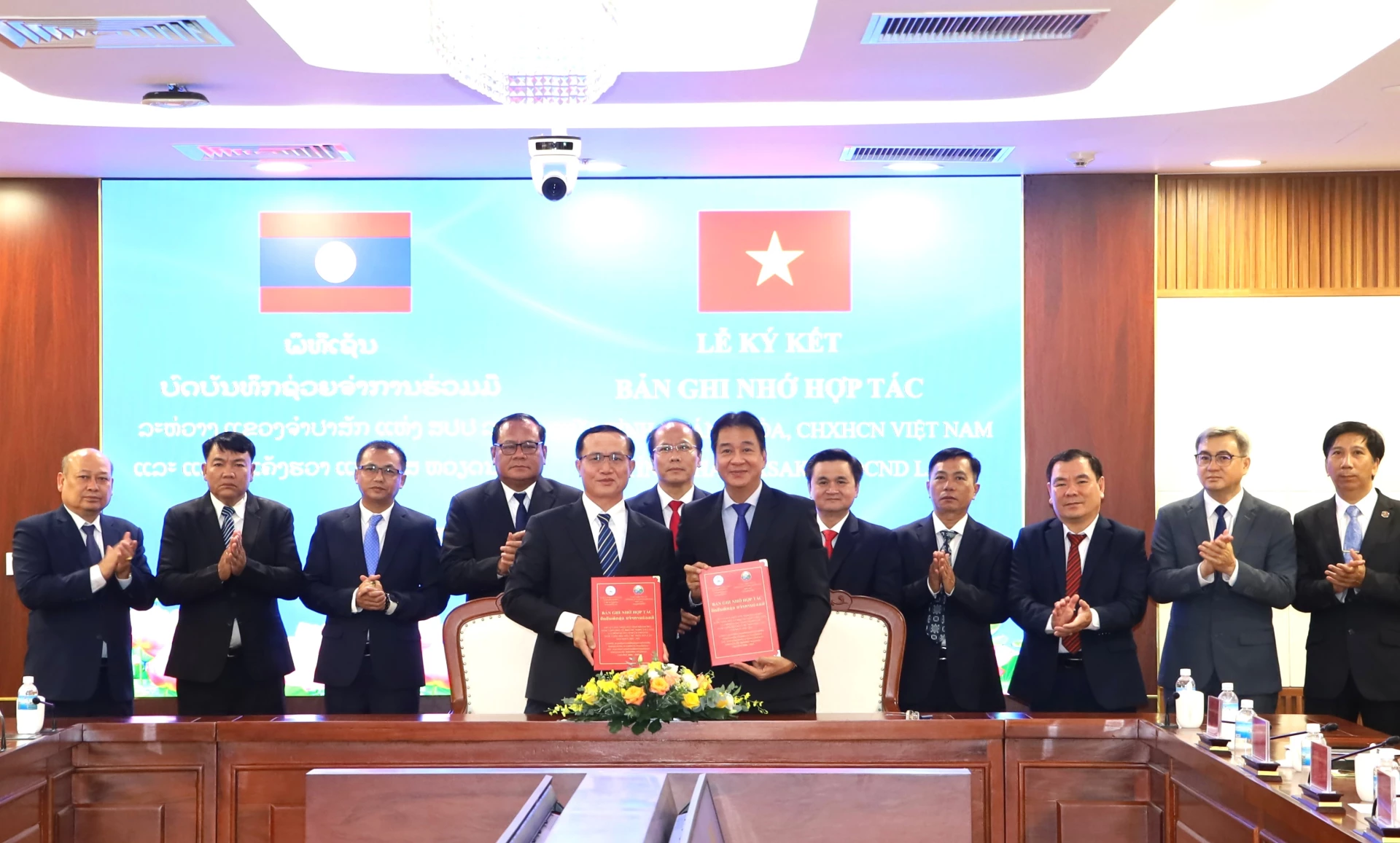 Tỉnh Khánh Hòa và tỉnh Champasak ký kết ghi nhớ hợp tác giai đoạn 2026 - 2031.