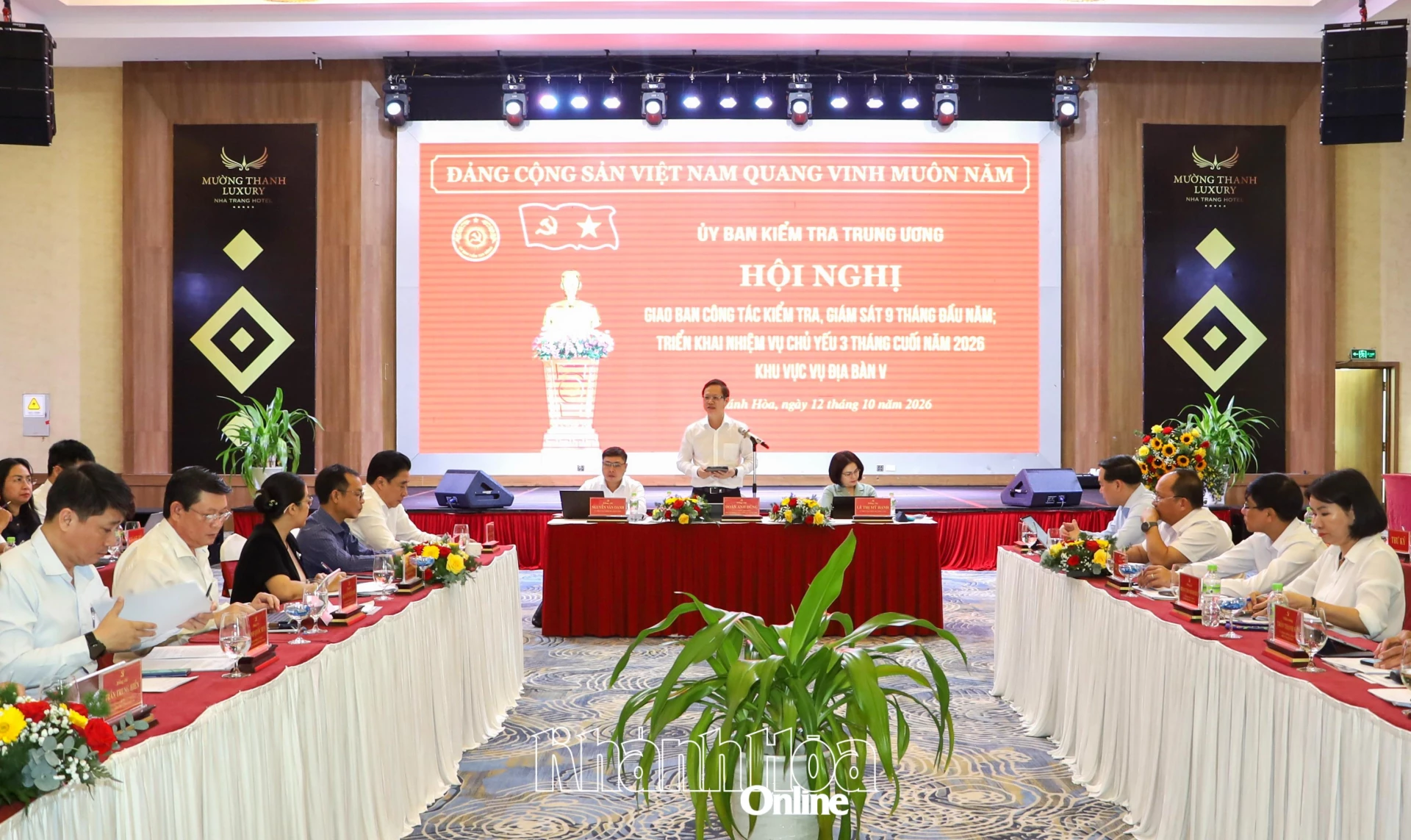 Đồng chí Đoàn Anh Dũng phát biểu kết luận hội nghị.