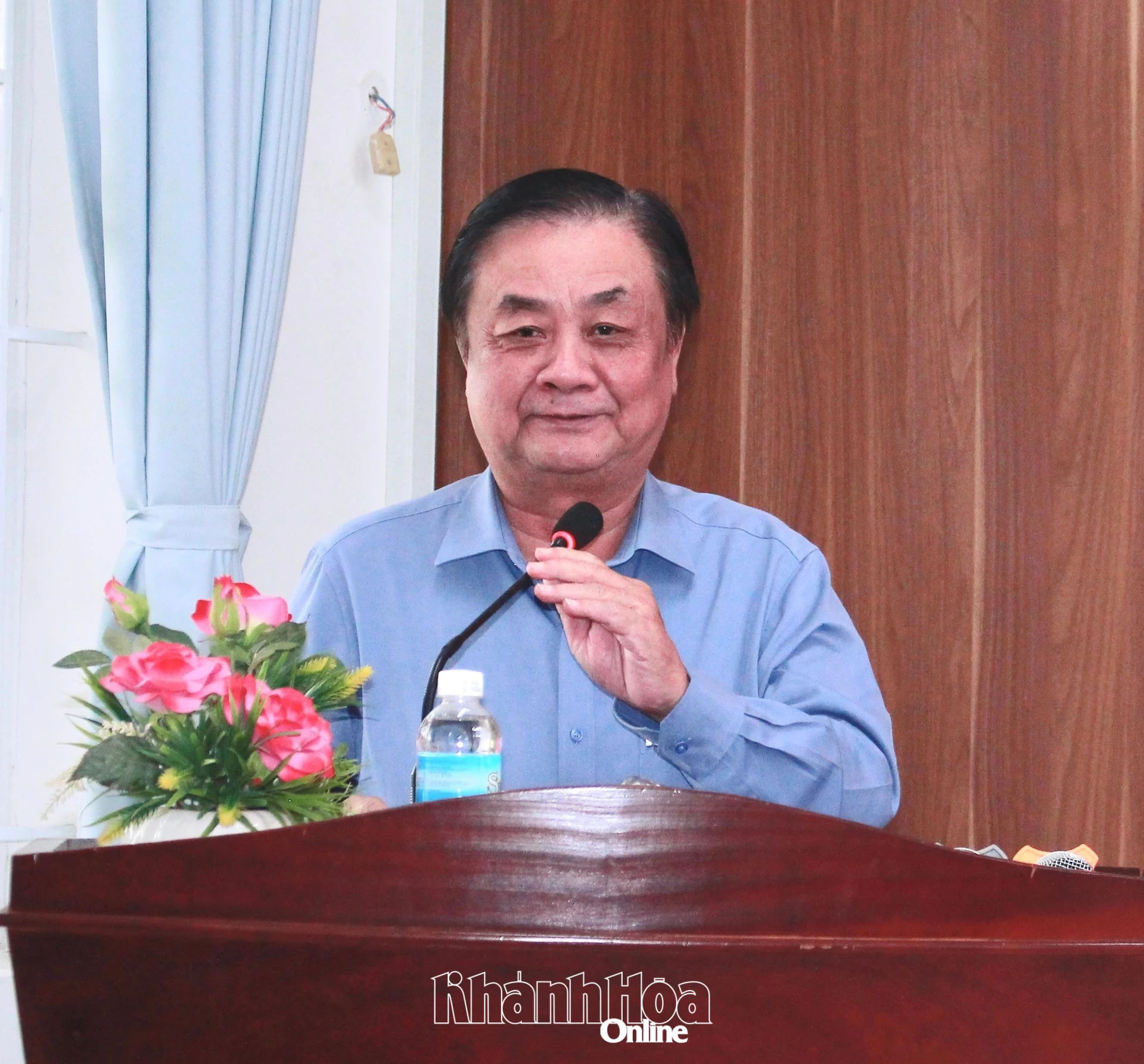 Đồng chí Lê Minh Hoan phát biểu tại chương trình.