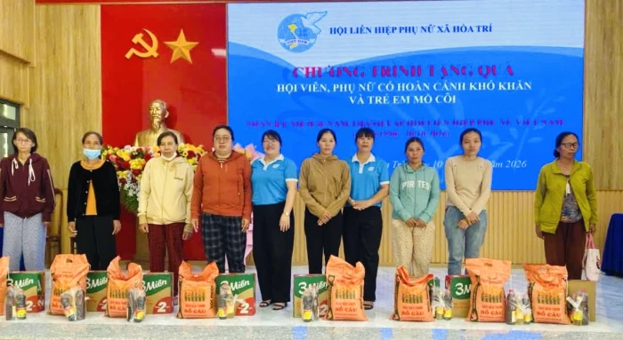 Xã Hòa Trí tuyên truyền về bình đẳng giới, phòng, chống mua bán phụ nữ và trẻ em
