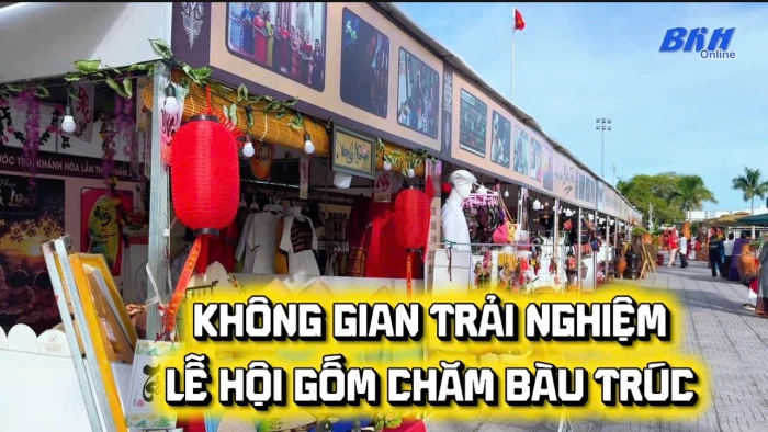 [Video] Không gian trải nghiệm tại Lễ hội Gốm Chăm Bàu Trúc lần thứ I năm 2026