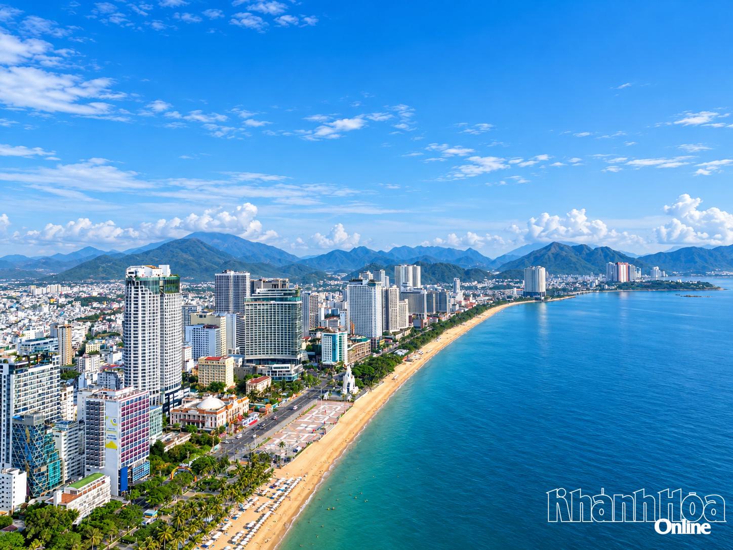 Một góc đô thị Nha Trang.