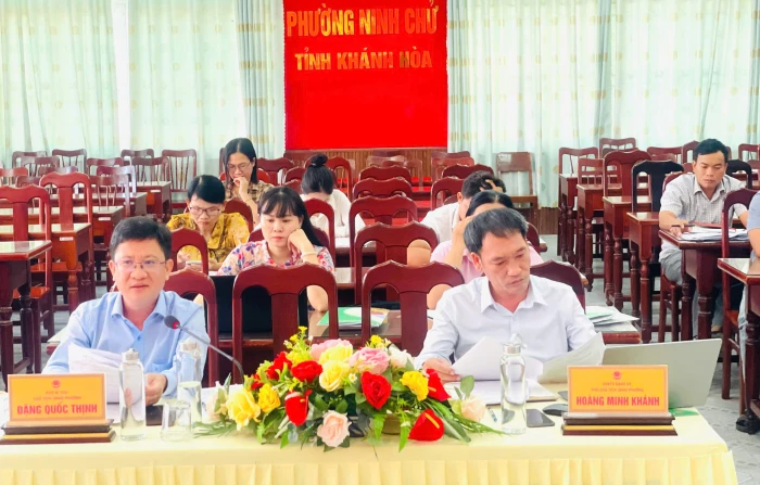 Phường Ninh Chử đánh giá kết quả tín dụng chính sách