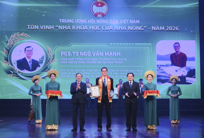 Khánh Hòa có 1 cá nhân được tôn vinh “Nhà khoa học của nhà nông”, 3 cá nhân đoạt giải cuộc thi sáng tạo