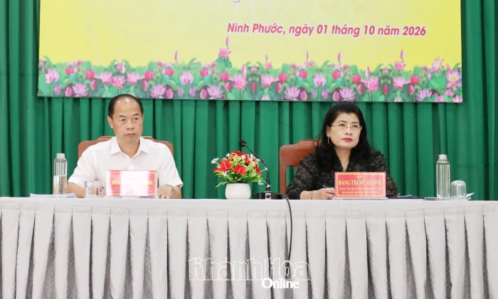 Đại biểu Quốc hội tỉnh Khánh Hòa tiếp xúc cử tri 2 xã Ninh Phước và Phước Hữu
