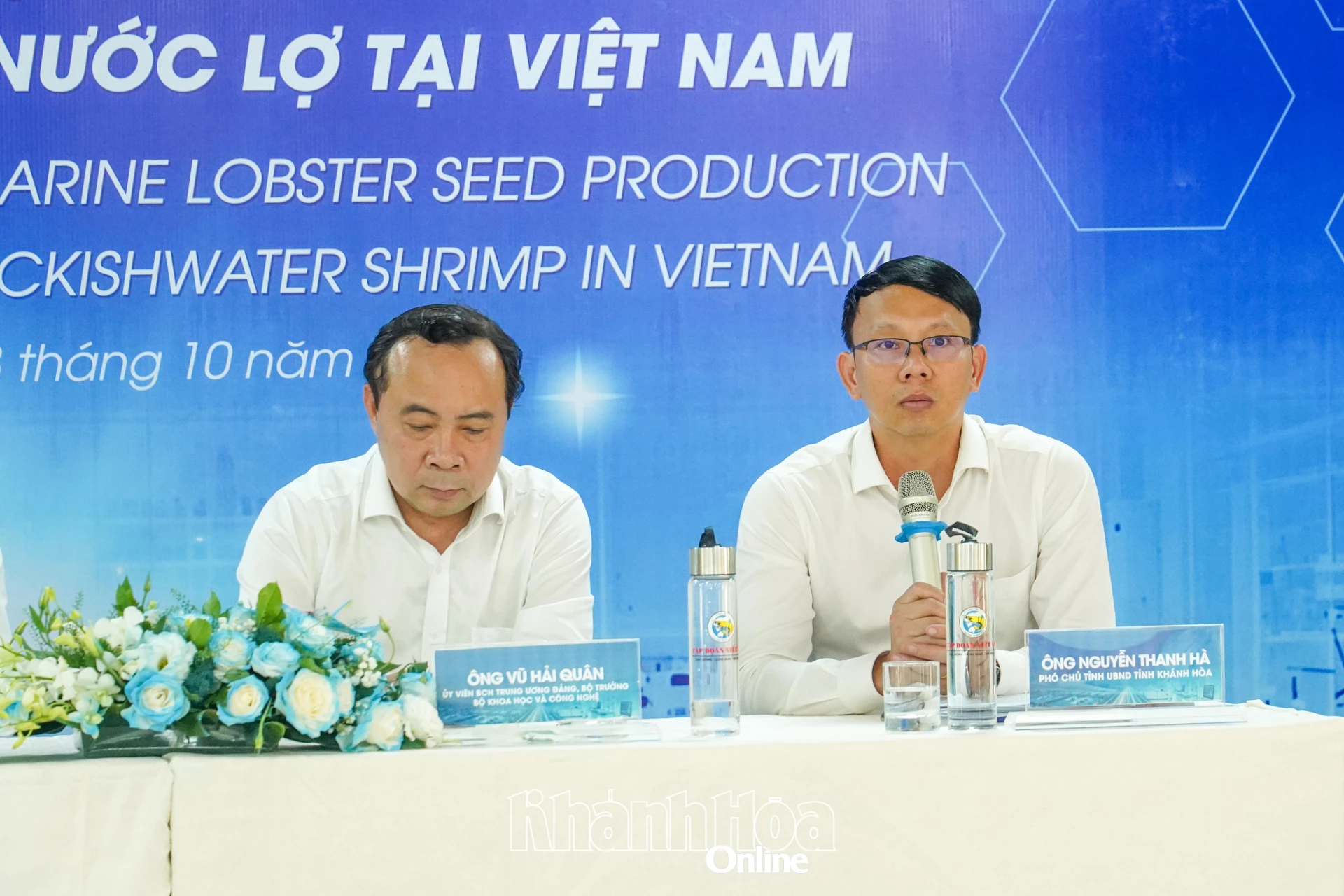 Đồng chí Nguyễn Thanh Hà phát biểu tại hội thảo.