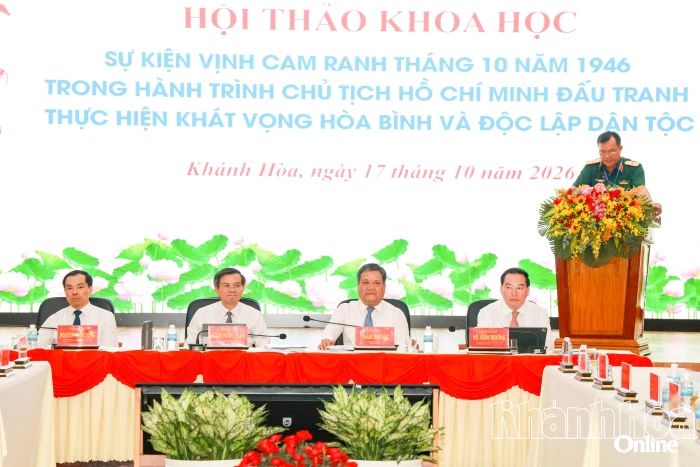 Sự kiện Chủ tịch Hồ Chí Minh đến vịnh Cam Ranh tháng 10-1946: Dấu ấn lịch sử, giá trị vượt thời gian 