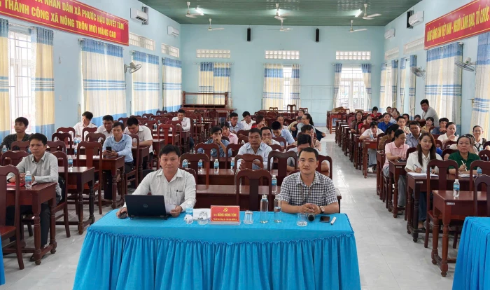 Xã Phước Hậu nâng cao kiến thức, kỹ năng cho Tổ công nghệ số cộng đồng