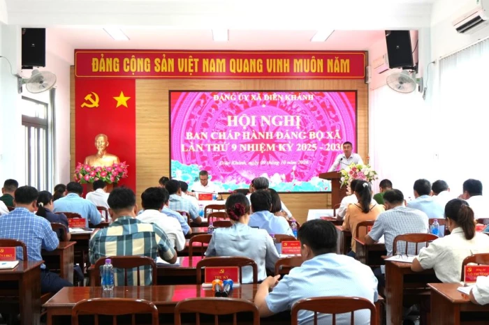 Hội nghị lần thứ 9 Ban Chấp hành Đảng bộ xã Diên Khánh