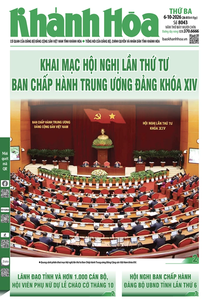 Đọc báo in số 8043 ngày 6/10/2026