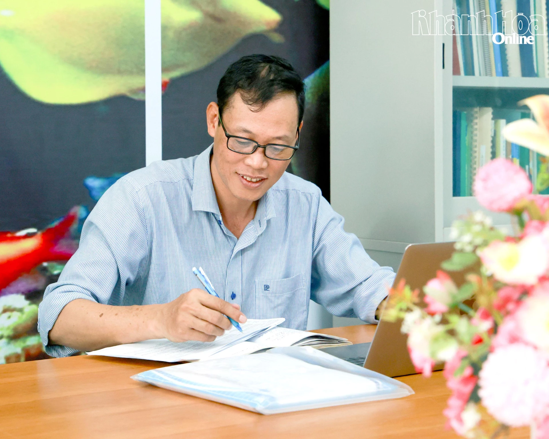 PGS.TS Ngô Văn Mạnh làm việc tại Trường Đại học Nha Trang.