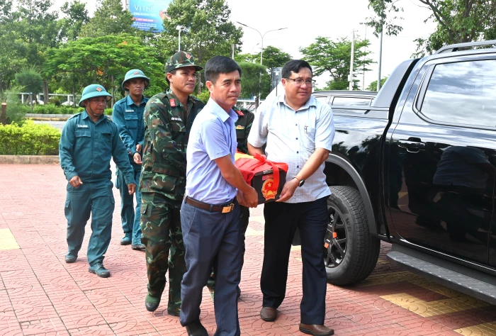 Xã Thuận Bắc tổ chức quy tập hài cốt liệt sĩ chưa rõ danh tính