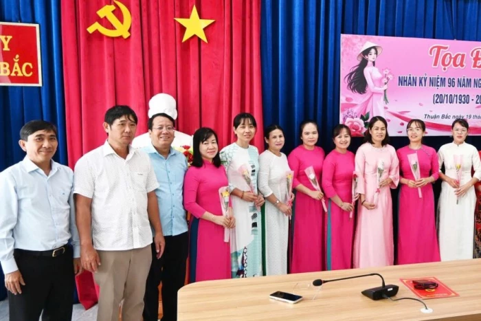 Xã Thuận Bắc tọa đàm kỷ niệm 96 năm Ngày thành lập Hội Liên hiệp Phụ nữ Việt Nam