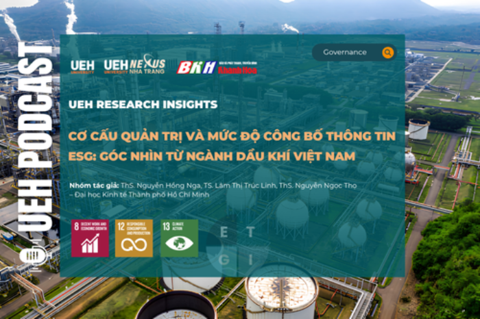 Cơ cấu quản trị và mức độ công bố thông tin ESG: Góc nhìn từ ngành dầu khí Việt Nam