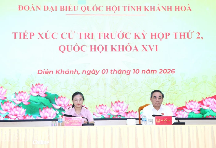 Đại biểu Quốc hội tỉnh Khánh Hòa tiếp xúc cử tri 6 xã khu vực Diên Khánh