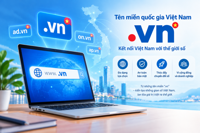 Chính sách mới về phí, lệ phí tên miền quốc gia “.vn”