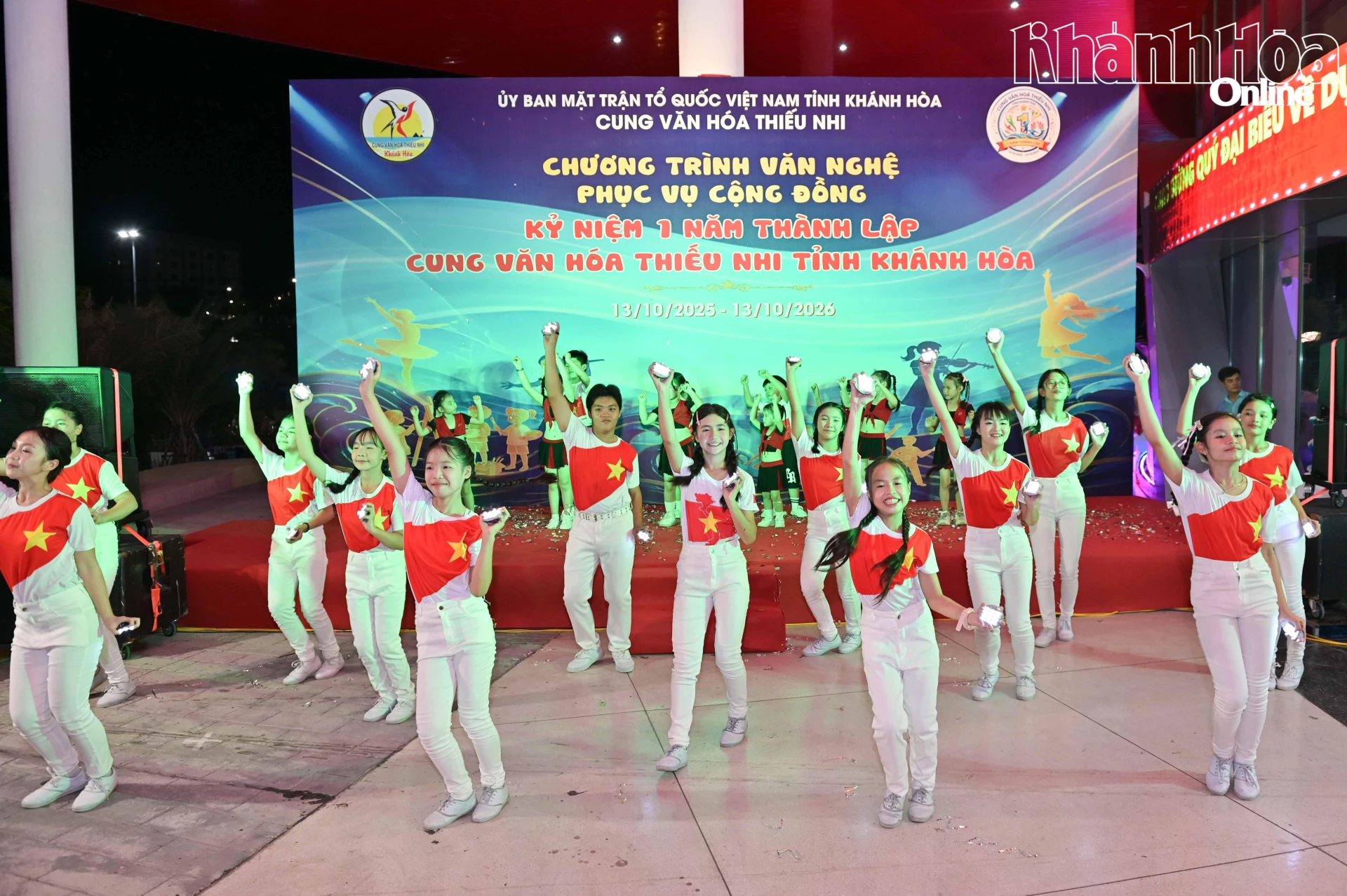 
Tiết mục biểu diễn của các học viên lớp aerobic.
