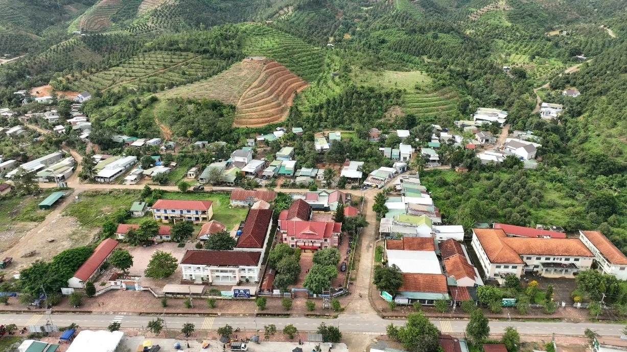 Một điểm du lịch cộng đồng tại xã Đông Khánh Sơn.