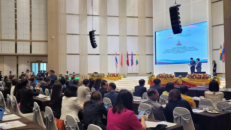 Diễn đàn Doanh nghiệp Việt Nam-Lào-Thái Lan-Campuchia-Myanmar năm 2023 được tổ chức tại tỉnh Udon Thani (Thái Lan).