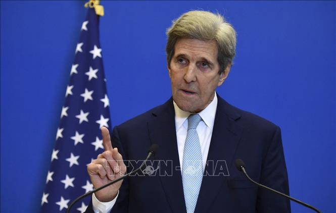 Đặc phái viên khí hậu của Mỹ John Kerry. Ảnh: AFP/TTXVN

