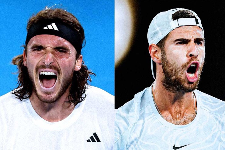 Tsitsipas gặp tay vợt người Nga Khachanov 