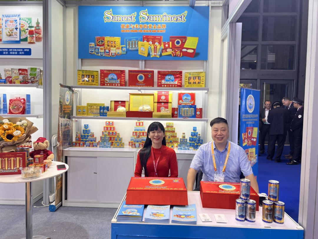 Booth of Khanh Hoa Salanganes Nest Company at CIIE 2023

