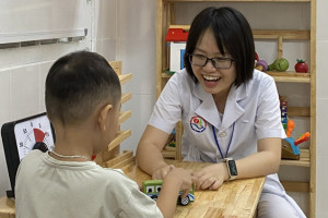Bệnh viện Đa khoa tỉnh Khánh Hòa: Đưa vào hoạt động Phòng Ngôn ngữ trị liệu