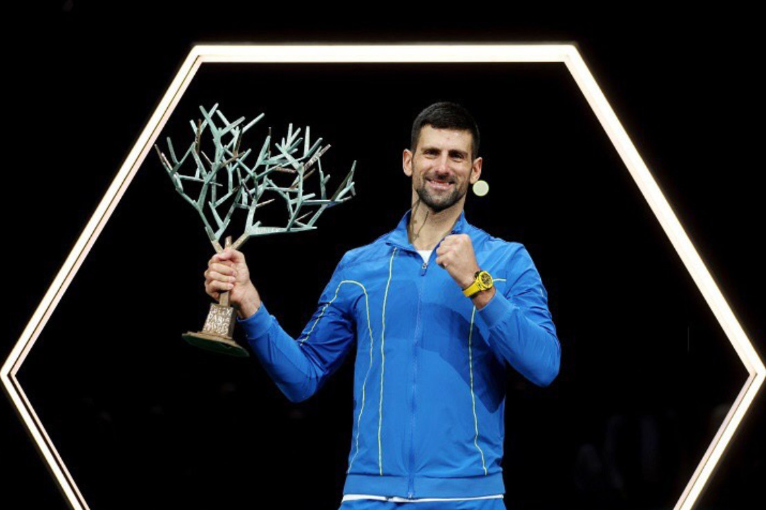 Djokovic dành chức vô địch ATP 1000 Paris Masters