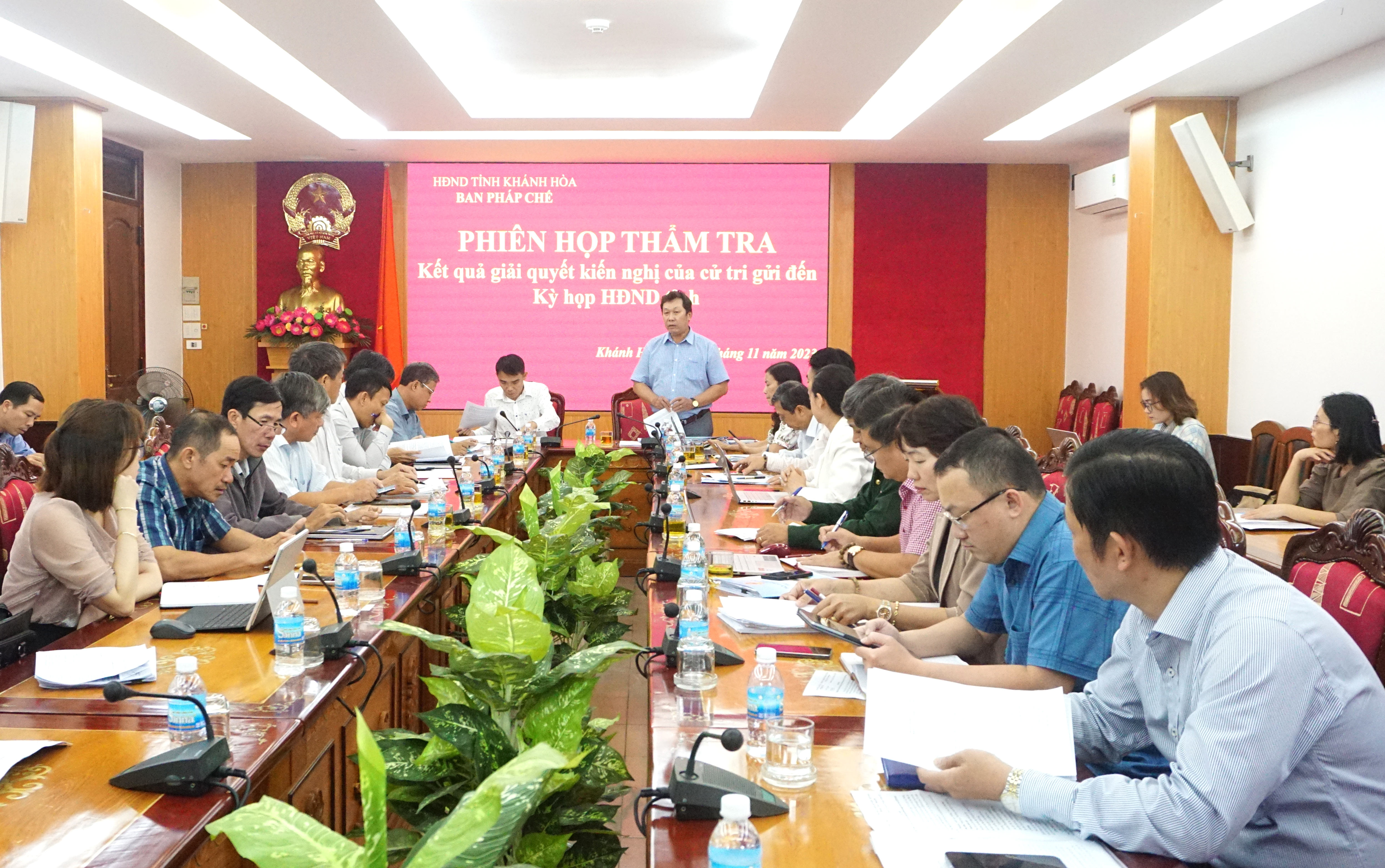 Các ban HĐND tỉnh Khánh Hòa:: Thẩm tra các nội dung trình tại Kỳ họp thứ 12, HĐND tỉnh khóa VII