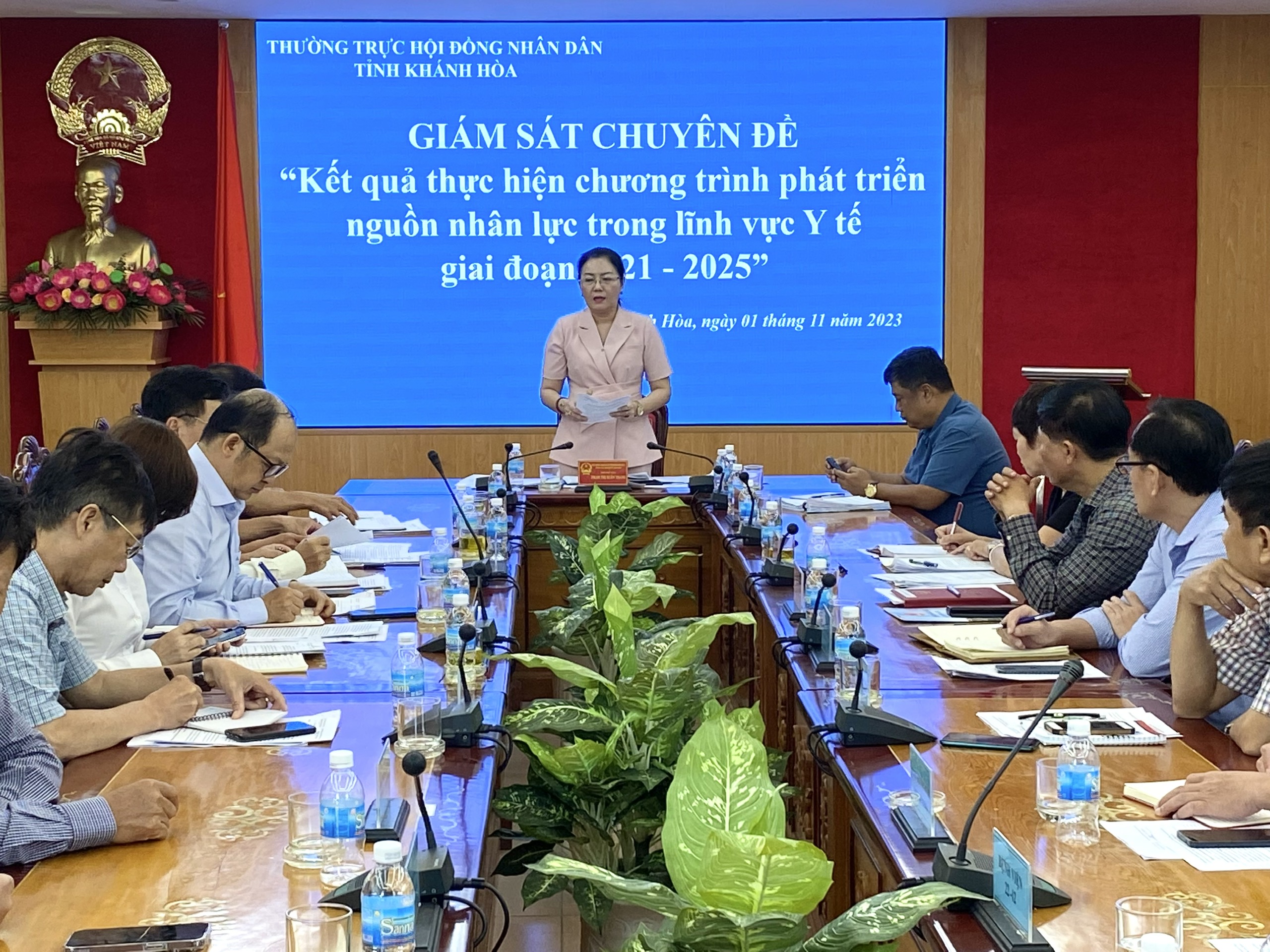 Thông báo giám sát chuyên đề Chương trình phát triển nguồn nhân lực trong lĩnh vực y tế