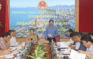 Phiên họp Thường trực HĐND tỉnh Khánh Hòa tháng 11-2023