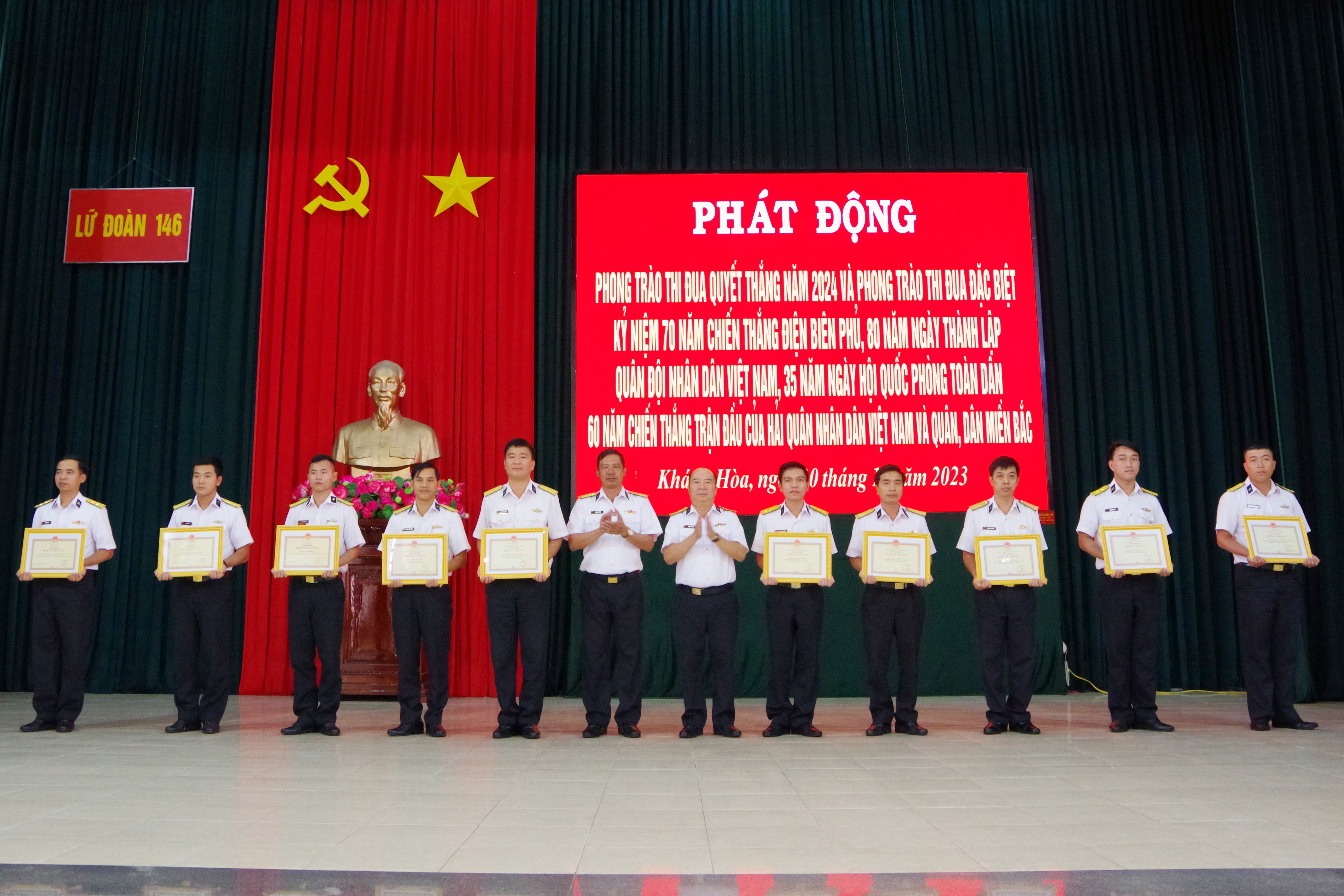 Lữ đoàn 146 tổ chức Hội nghị Quân chính năm 2023