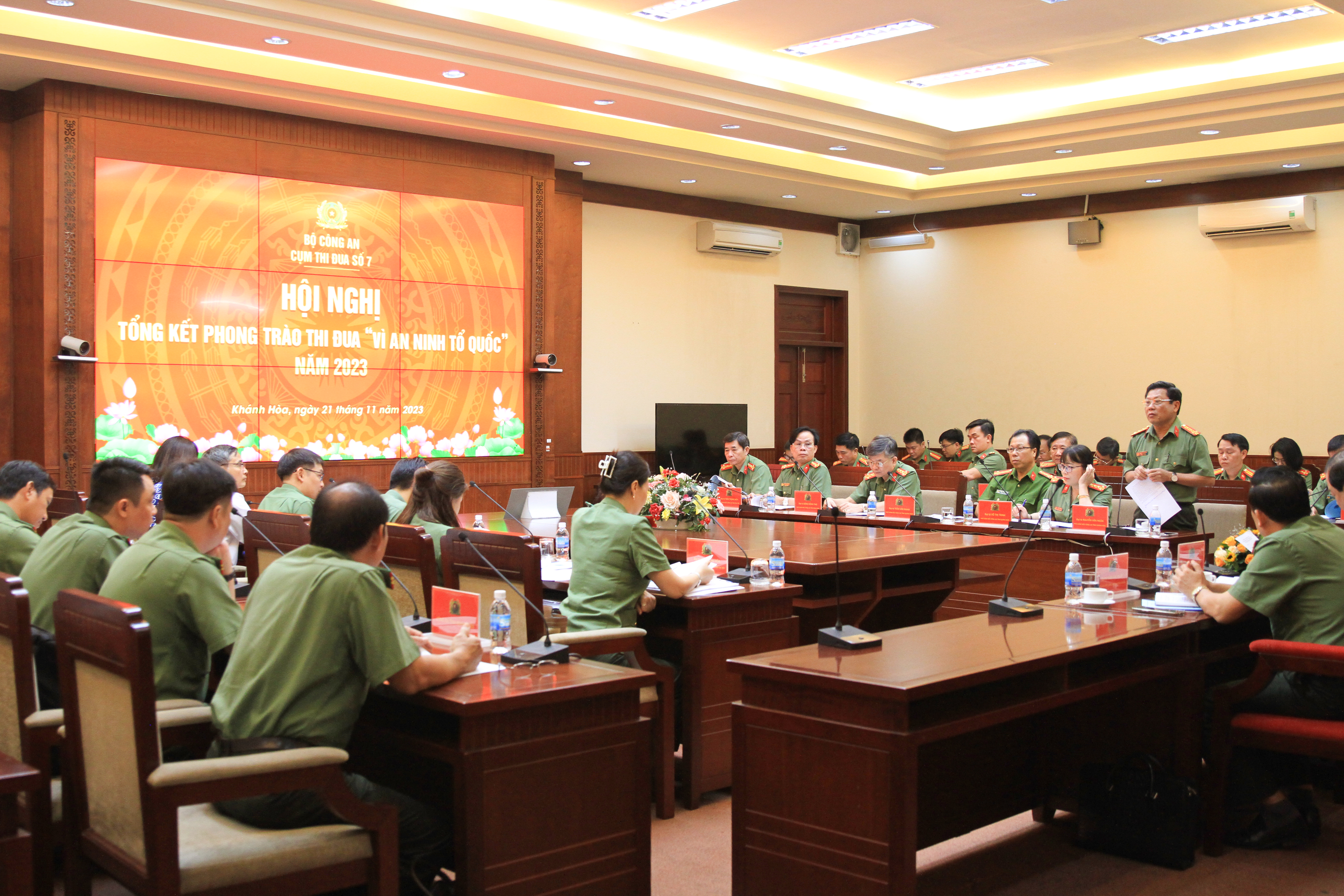 Cụm thi đua số 7 - Bộ Công an: Tổng kết phong trào thi đua Vì an ninh Tổ quốc năm 2023