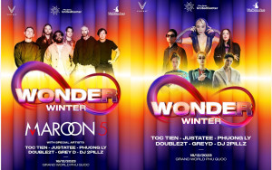 Siêu nhạc hội 8Wonder Winter Festival công bố 11 bản hit và dàn sao Việt biểu diễn cùng Maroon 5